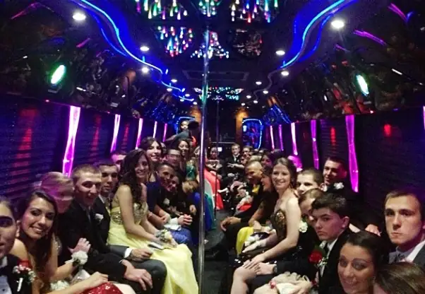 party bus prom limousine services