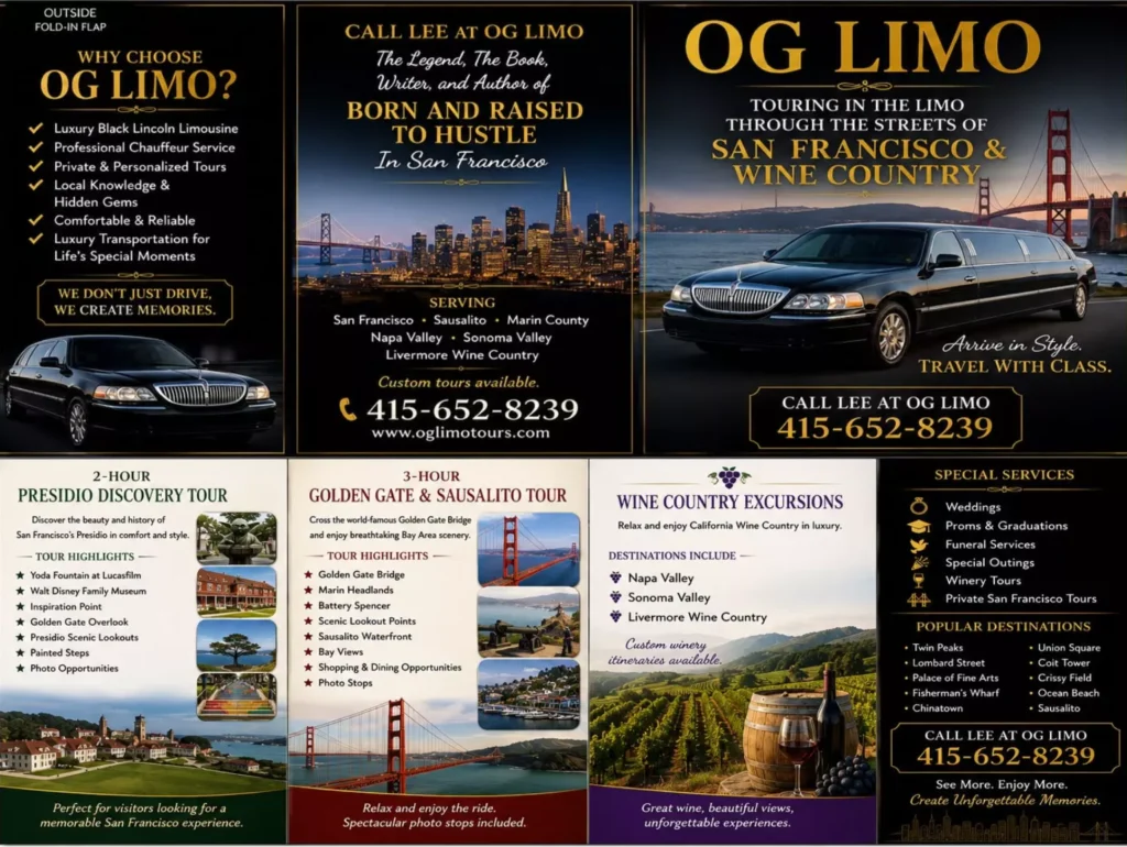 sfo limousine city tour