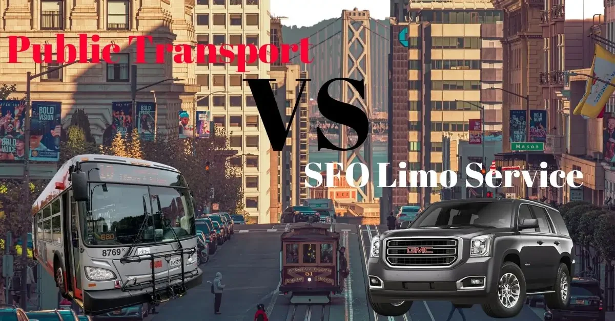 comparison of sfo limo service versus public transit